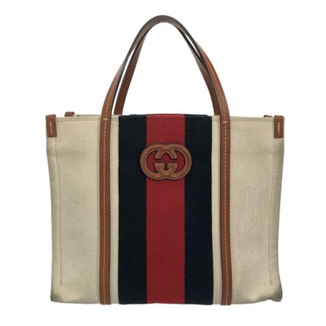 Gucci インターロッキングG スモール トートバッグ